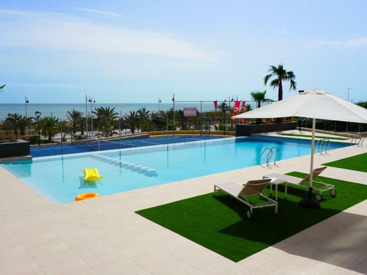 Great Views First Line Teleworkers And Families Unforgetable Apartment Arenales del Sol Exteriör bild
